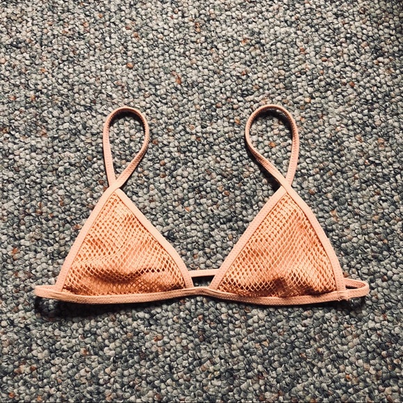 kaohs Other - KAOHS peach nude mesh bikini
